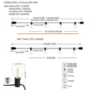 GobekUsa LED Outdoor String Lights for Wedding Party