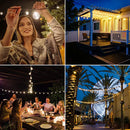 GobekUsa LED Outdoor String Lights for Wedding Party