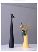 GobekUsa LED Rechargeable Desk Lamp Creative Living Room Study Lamp Top Touch Dimming Atmosphere Desktop Decoration Table Lamp
