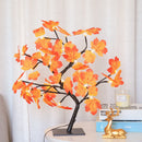 GobekUsa LED Rose Leaf Table Lamp USB Christmas Tree Fairy Light Night Lights Home DIY Party Wedding Bedroom Decoration Mother's Day Gift