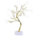 GobekUsa LED Rose Leaf Table Lamp USB Christmas Tree Fairy Light Night Lights Home DIY Party Wedding Bedroom Decoration Mother's Day Gift