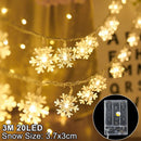GobekUsa LED Snowflake Christmas Home Decorations 2024 - Xmas Gift