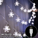 GobekUsa LED Snowflake Christmas Home Decorations 2024 - Xmas Gift