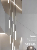 GobekUsa LED Spiral Staircase Ceiling Chandelier