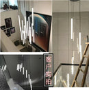 GobekUsa LED Spiral Staircase Chandelier for Home