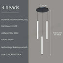 GobekUsa LED Spiral Staircase Chandelier for Home