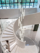 GobekUsa LED Spiral Staircase Chandelier - Modern Home Lighting