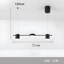 LED Pendant Light Kitchen - Modern Light for Bar, Dining Room, and Table