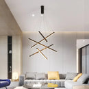 GobekUsa LED Stair Ceiling Chandelier for Living Room