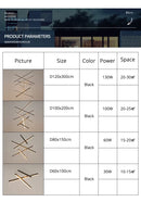 GobekUsa LED Stair Ceiling Chandelier for Living Room