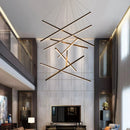 GobekUsa LED Stair Ceiling Chandelier for Living Room