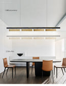 GobekUsa LED Strip Pendant Lights for Modern Home Dining