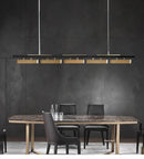 GobekUsa LED Strip Pendant Lights for Modern Home Dining