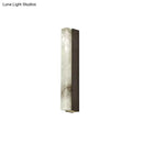 GobekUsa LED Wall Lighting Simplicity: Rectangular Mica Living Room Sconce