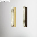 GobekUsa LED Wall Lighting Simplicity: Rectangular Mica Living Room Sconce