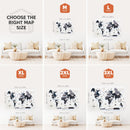 3D LED / LUMINOUS Wooden World Map 3.0 Nordik