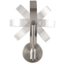 Lighted Wall Mounted Makeup Mirror with Magnification & Cordless