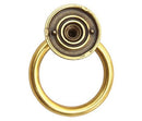 Plain Antique Brass "Capri" Ring Drawer Pulls