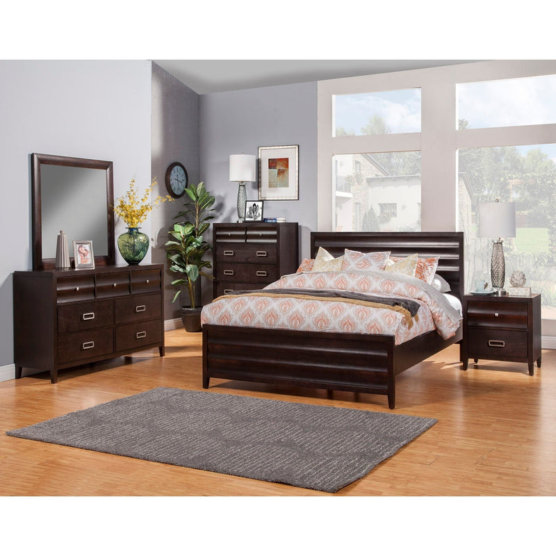 Legacy Bed, Black Cherry