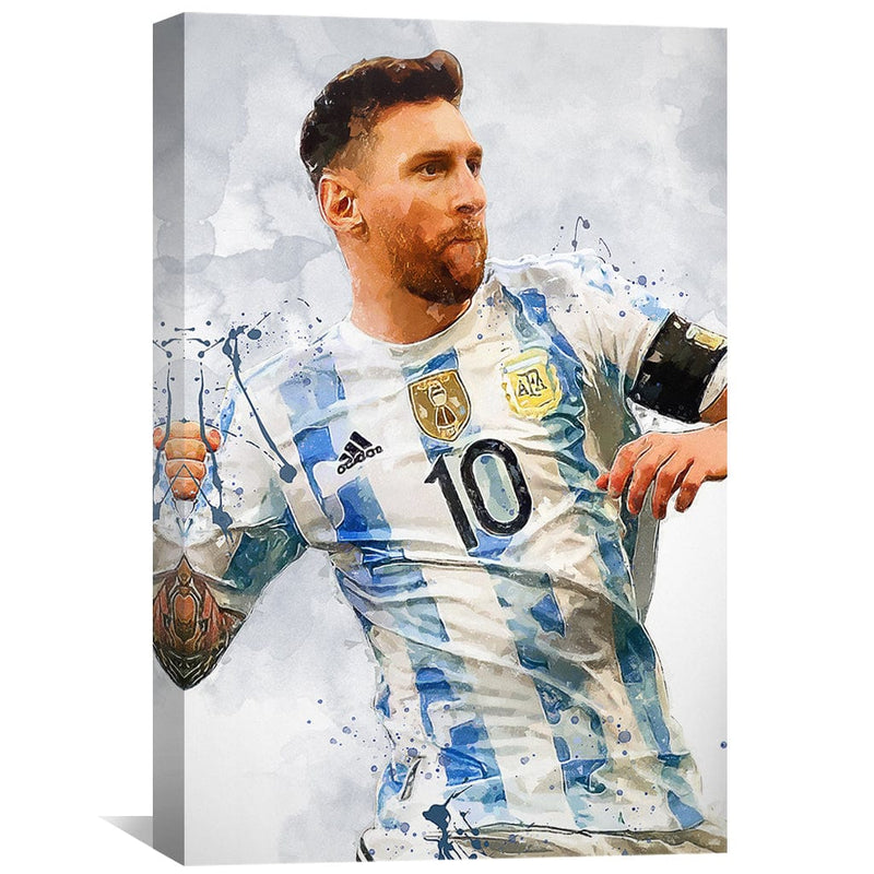 Legend of Messi Canvas