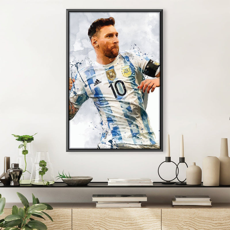 Legend of Messi Canvas