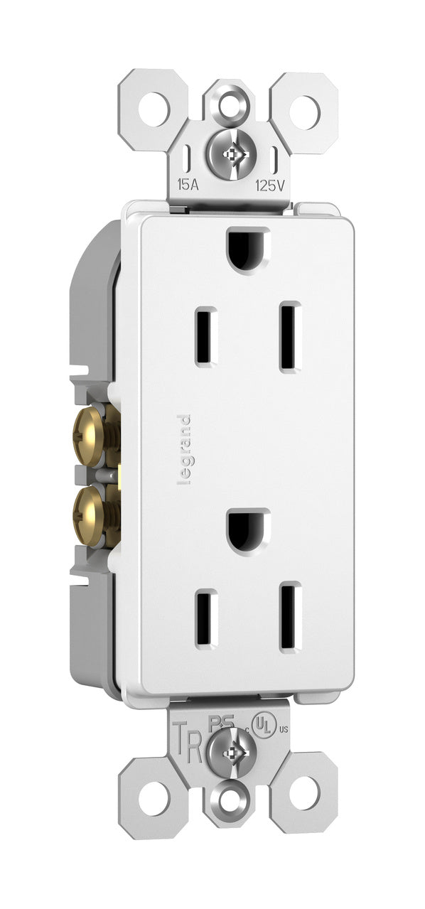 Legrand 885TR radiant® 15A Tamper-Resistant Decora Outlet