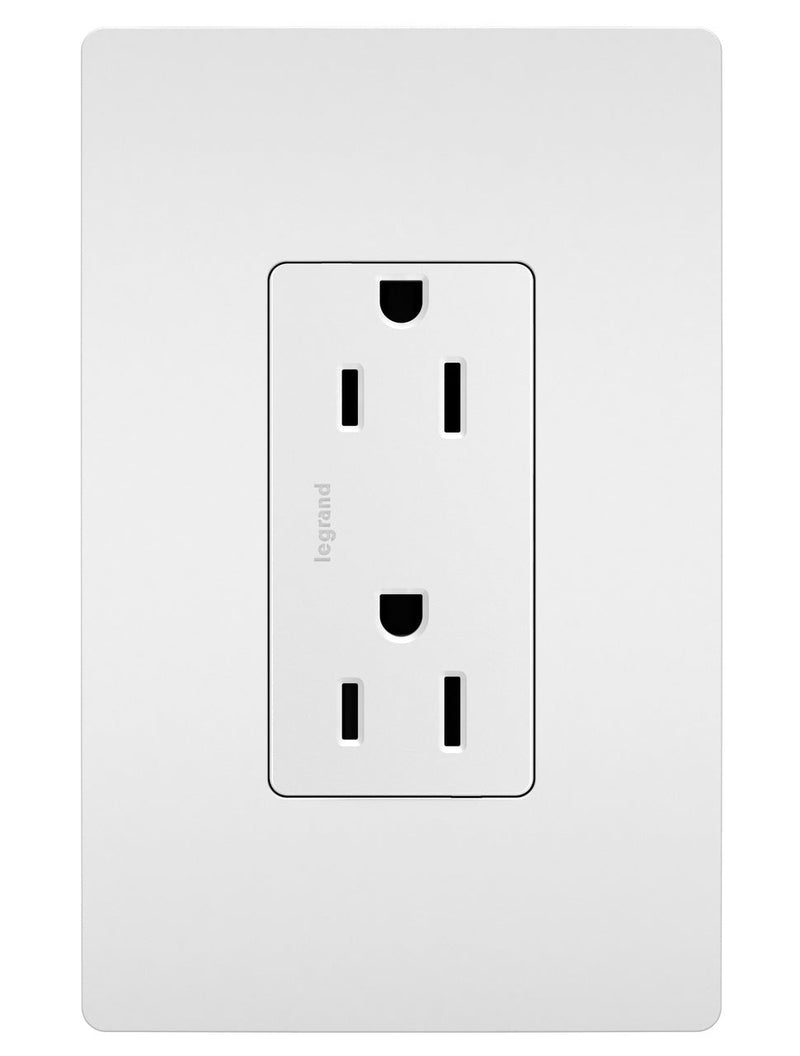 Legrand 885TR radiant® 15A Tamper-Resistant Decora Outlet