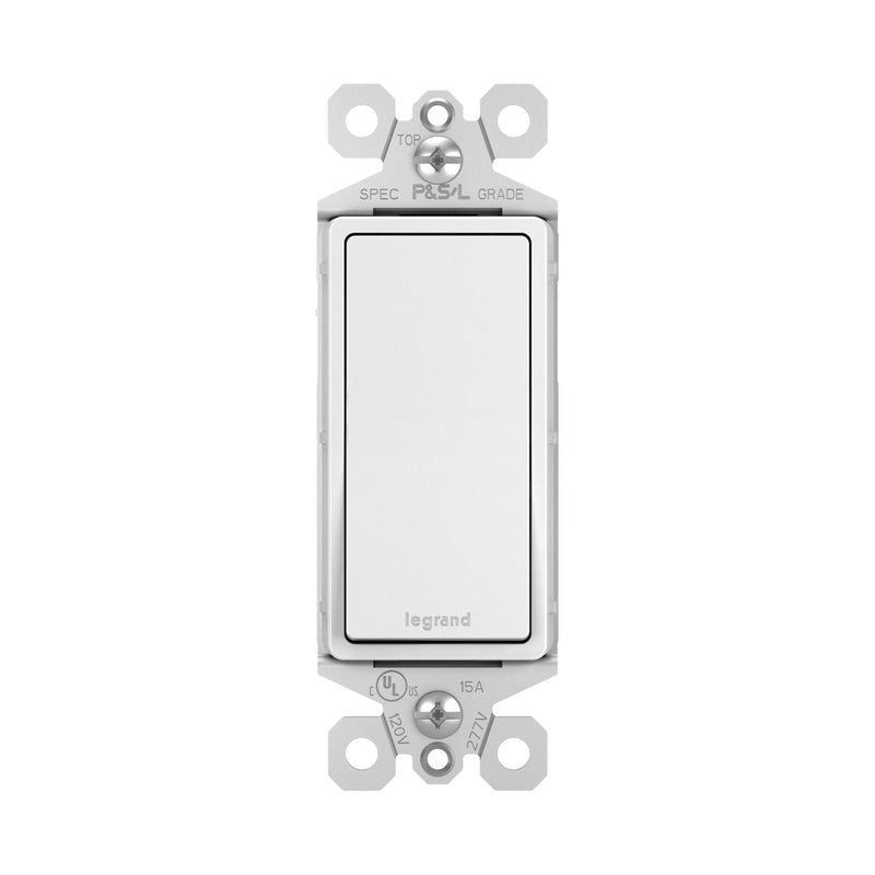 Legrand TM874 radiant® 15A 4-Way Switch, White