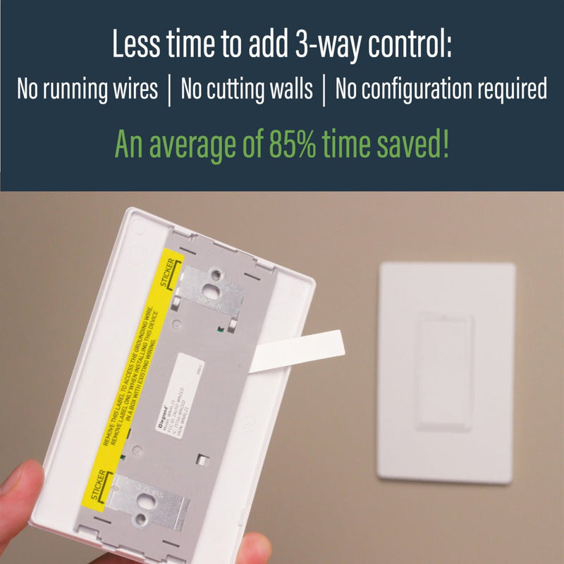 Legrand radiant® Easy 3-Way Switch Kit, White