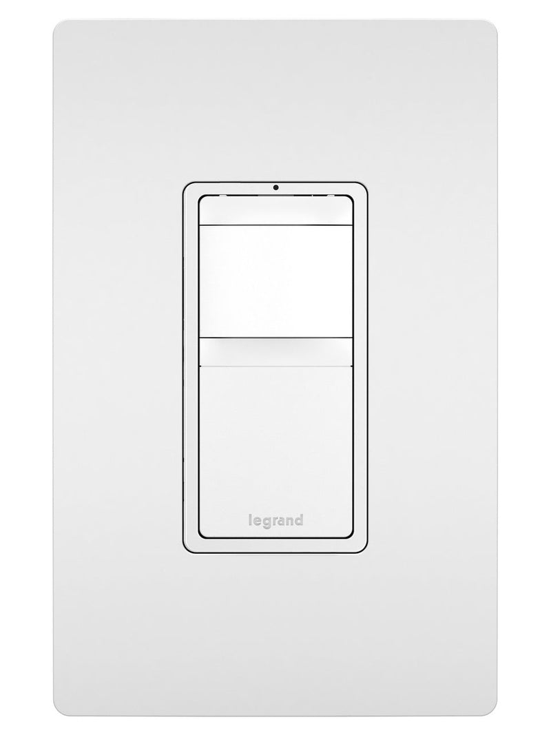 Legrand RRW600UTC Radiant® Single Pole 3-Way Occupancy Sensor