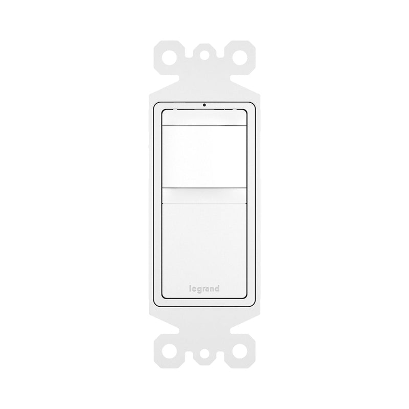 Legrand RRW600VTC Radiant® Single Pole 3-Way Vacancy Sensor