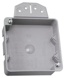 Legrand S44-18-BAC Shallow 4 Inch Square Box with Threaded Mounting Holes