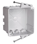 Legrand S44-35-RAC 4 Inch Square Box with Threaded Mounting Holes