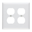 Legrand TP1W Thermoplastic Toggle/Duplex Wall Plate
