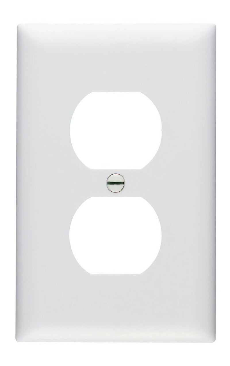 Legrand TP1W Thermoplastic Toggle/Duplex Wall Plate