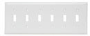 Legrand TP1W Thermoplastic Toggle/Duplex Wall Plate