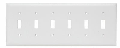 Legrand TP1W Thermoplastic Toggle/Duplex Wall Plate