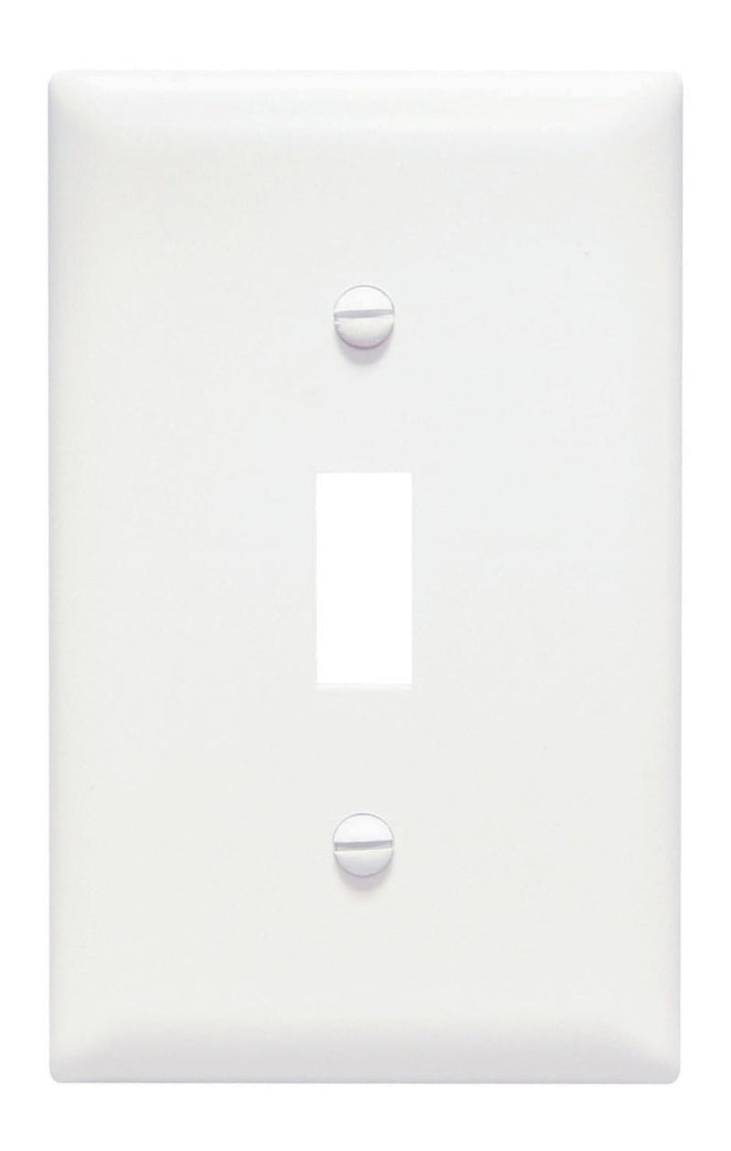 Legrand TP1W Thermoplastic Toggle/Duplex Wall Plate