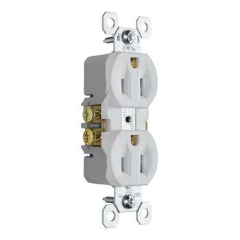 Legrand 3232TR Trademaster® 15A 125V Tamper-Resistant Duplex Receptacle