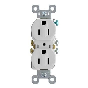 Legrand 3232TR Trademaster® 15A 125V Tamper-Resistant Duplex Receptacle