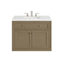 James Martin Chicago 36" Single Bathroom Vanity, Walnut Whisper