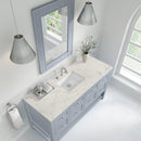 James Martin Breckenridge 60" Single Bathroom Vanity, Serenity Blue