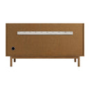 James Martin Laurent 60" Dual Mount Double Bathroom Vanity, Honey Oak