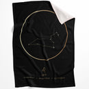 Leo Traits Gold Blanket