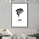 Leo - White Canvas