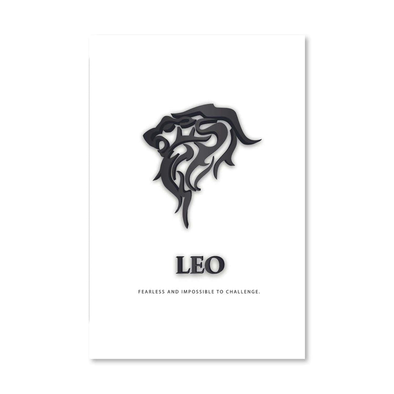 Leo - White Canvas