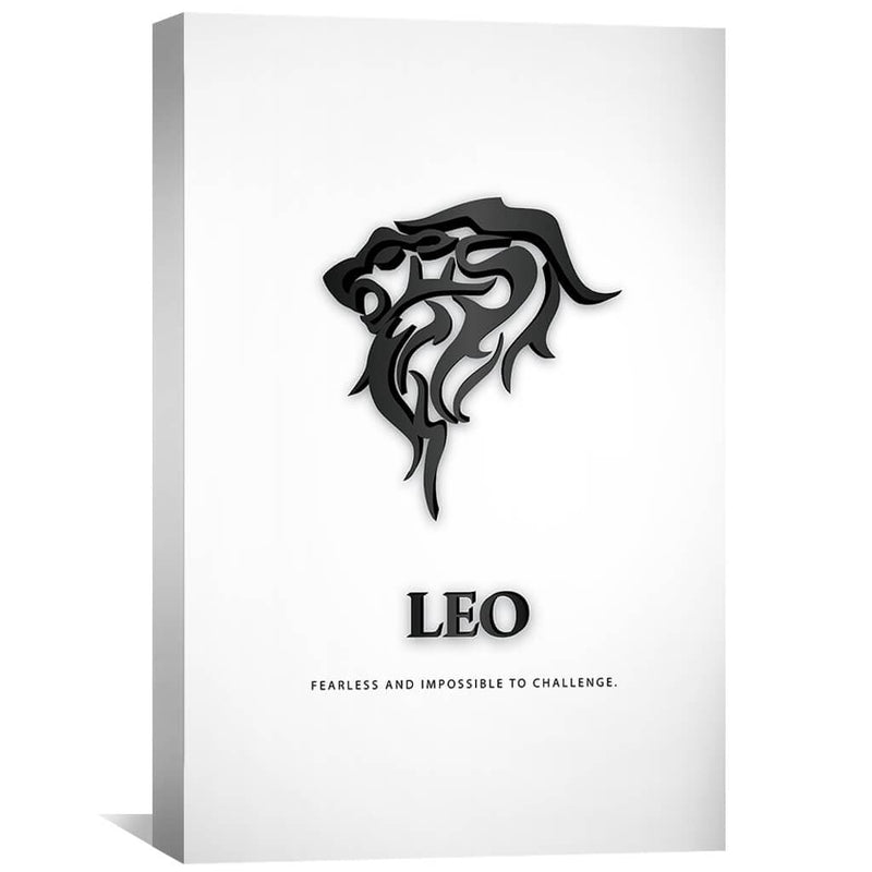 Leo - White Canvas