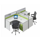 Leona · L-Shaped Cubicle Workstation