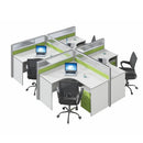 Leona · L-Shaped Cubicle Workstation