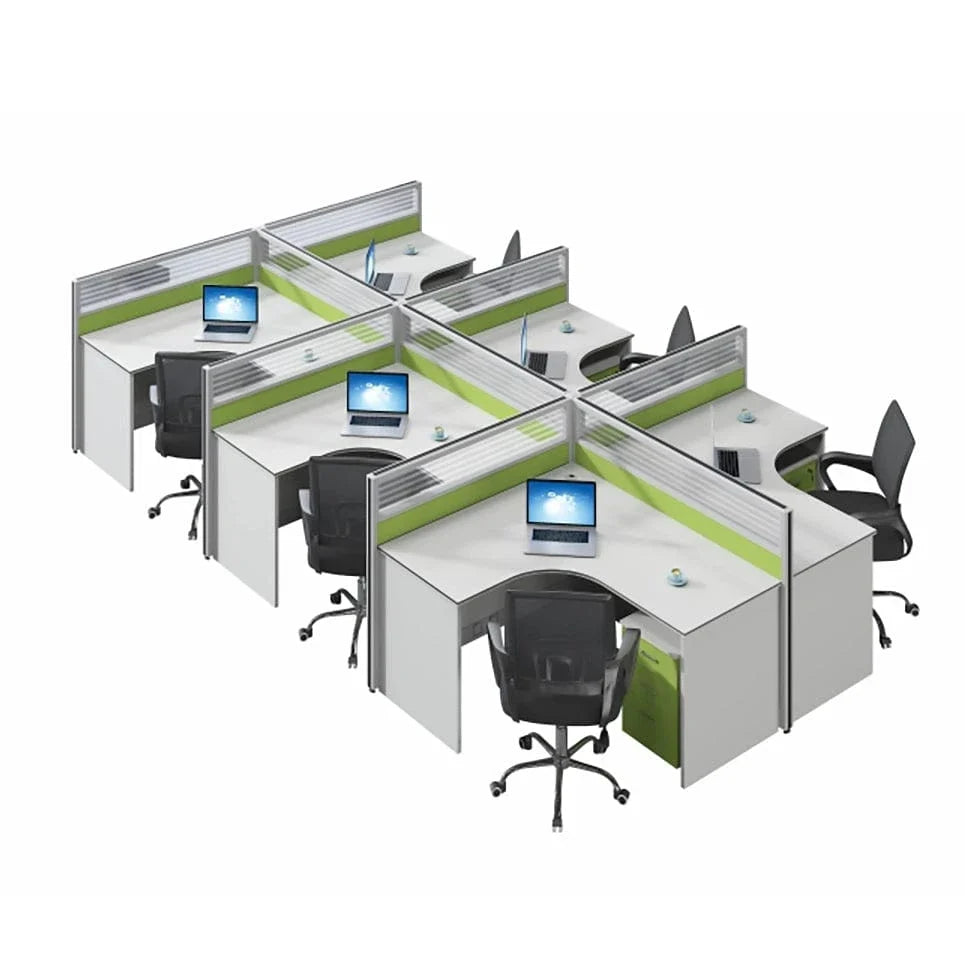 Leona · L-Shaped Cubicle Workstation, photo 6 of 17